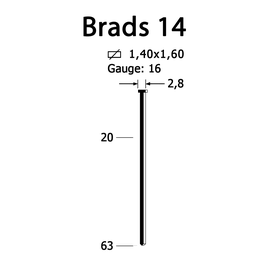 Штифт крепежный 14/30 мм (40/5)